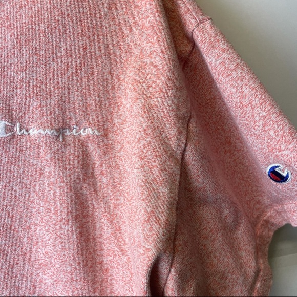 CHAMPION large crop top pink peach color - Picture 2 of 4